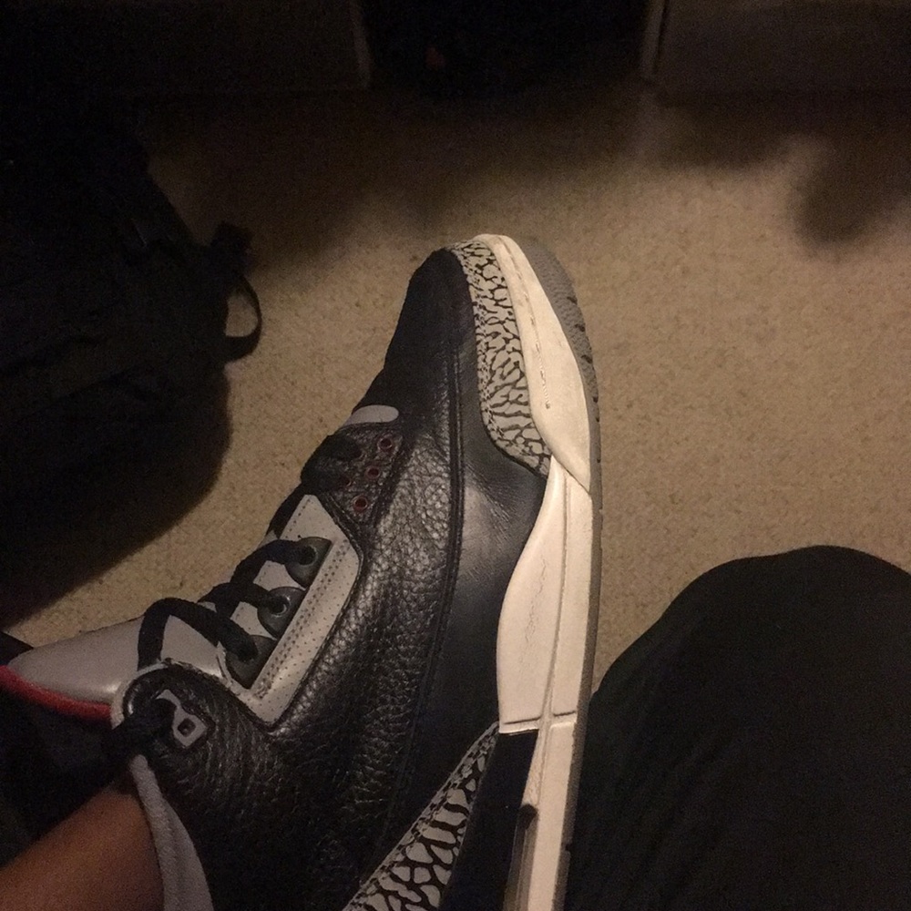 Jordan 3 black cement